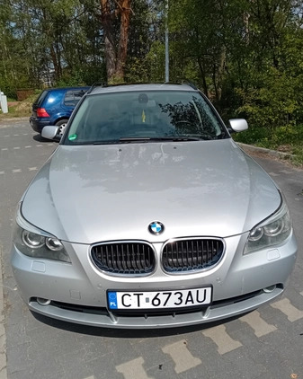 BMW Seria 5 cena 27000 przebieg: 192000, rok produkcji 2004 z Toruń małe 92